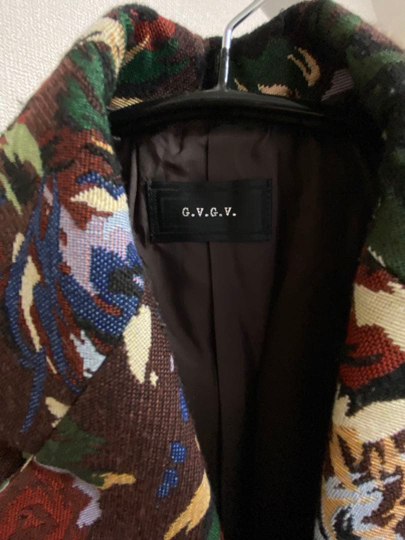 G.V.G.V. 花柄 チェスターコート