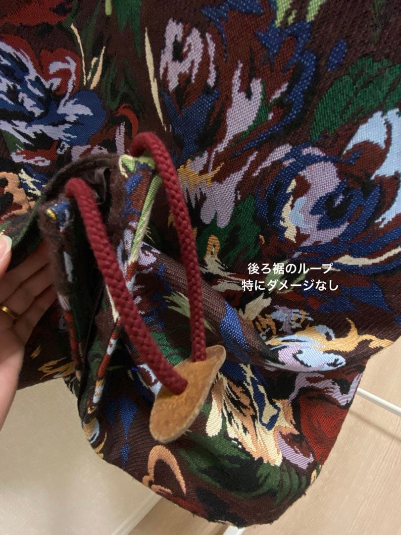 G.V.G.V. 花柄 チェスターコート