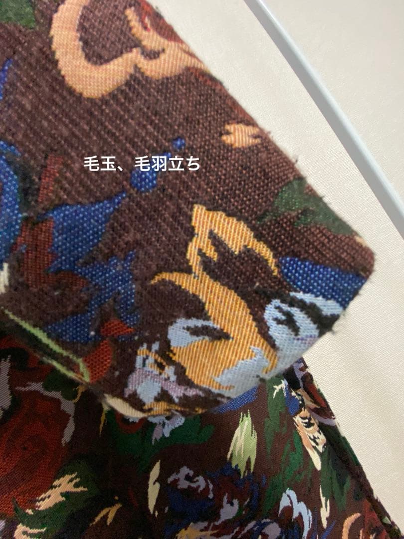 G.V.G.V. 花柄 チェスターコート