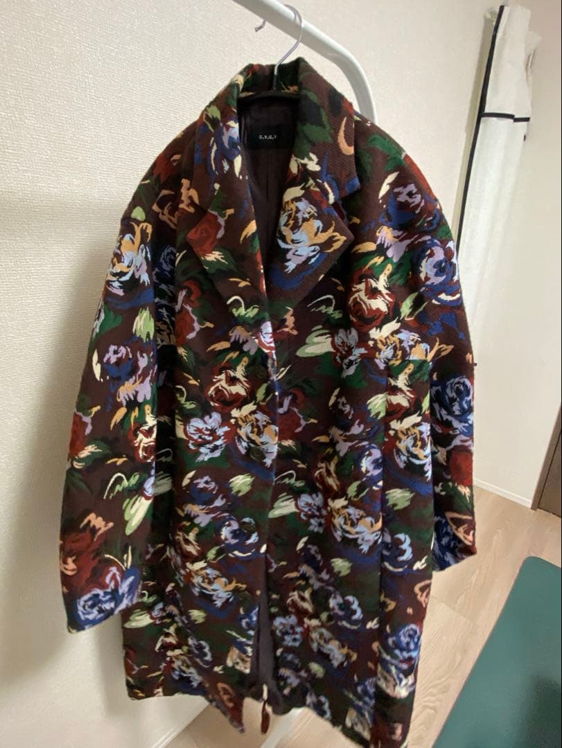 G.V.G.V. 花柄 チェスターコート