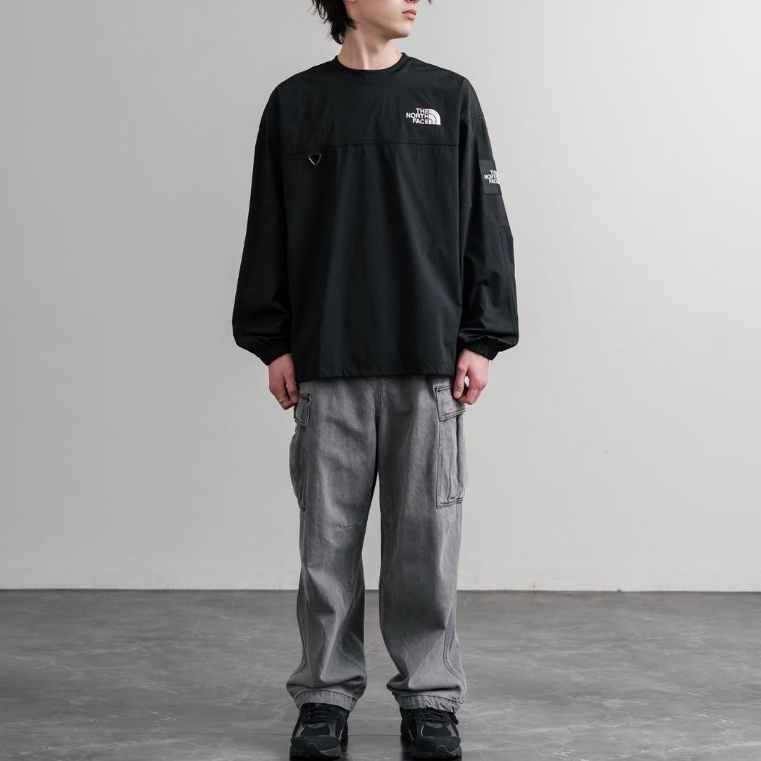 XXL＊アルバニークルーネック　カーキ　黒＊ロンT＊ノースフェイス＊韓国限定