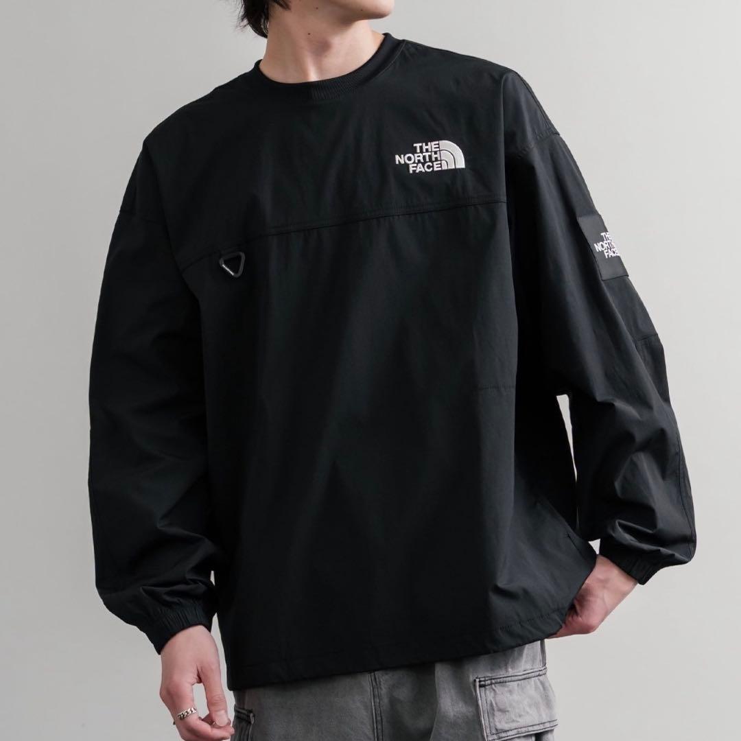 XXL＊アルバニークルーネック　カーキ　黒＊ロンT＊ノースフェイス＊韓国限定