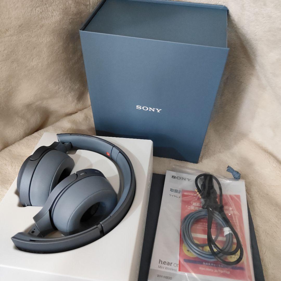c*r様 未使用SONY hear on 2 ワイヤレスヘッドホン WH-H80