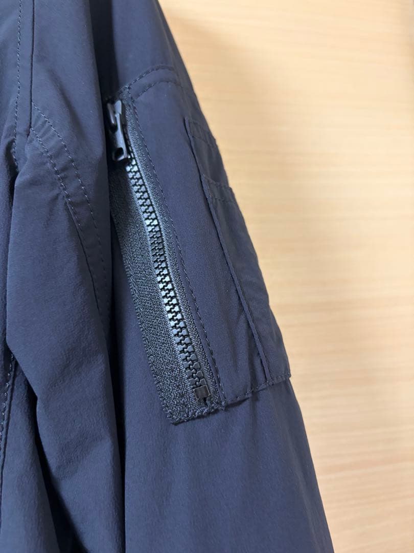 K-3B 061_A 4WAYストレッチ MA-1 ブラック サイズ2(L)