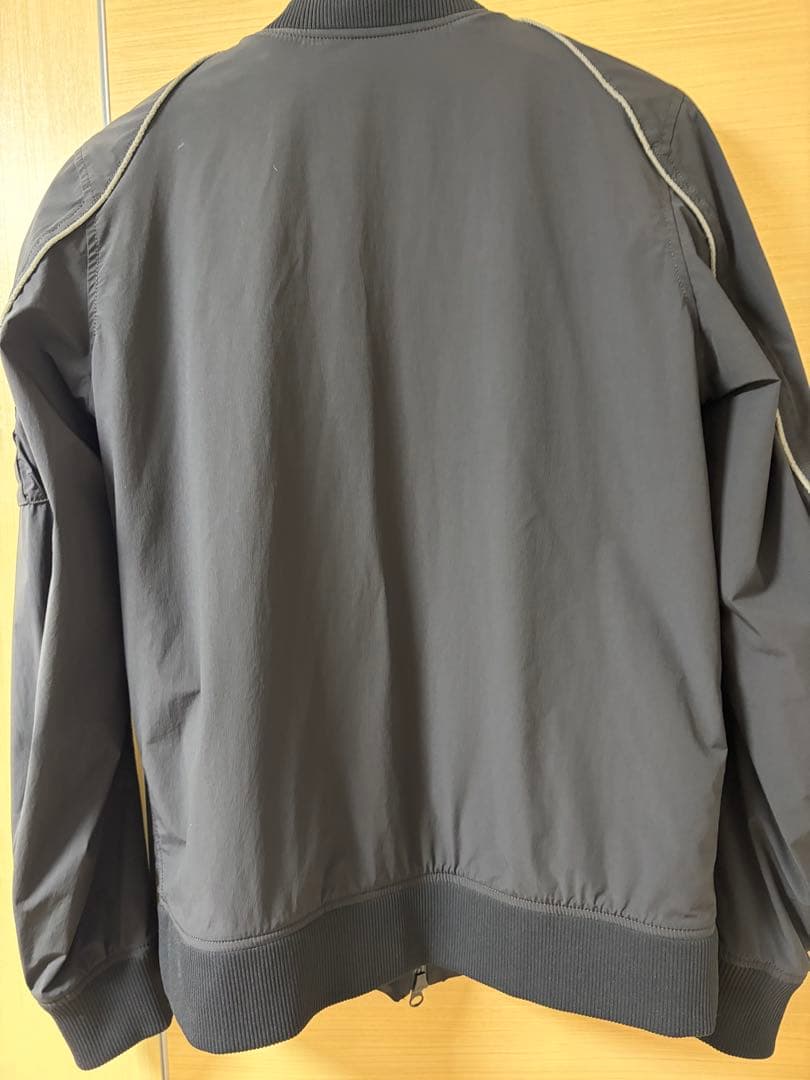 K-3B 061_A 4WAYストレッチ MA-1 ブラック サイズ2(L)