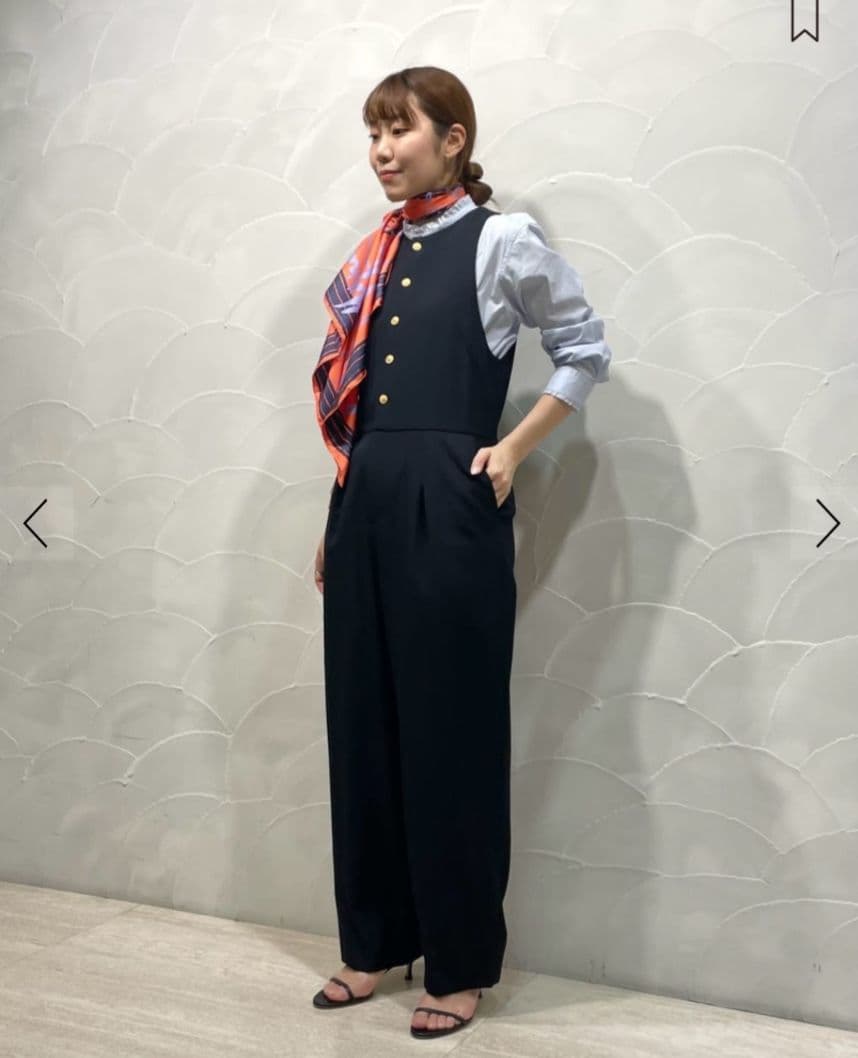 現行品　MACPHEE　ビンテージギャバジン オールインワン