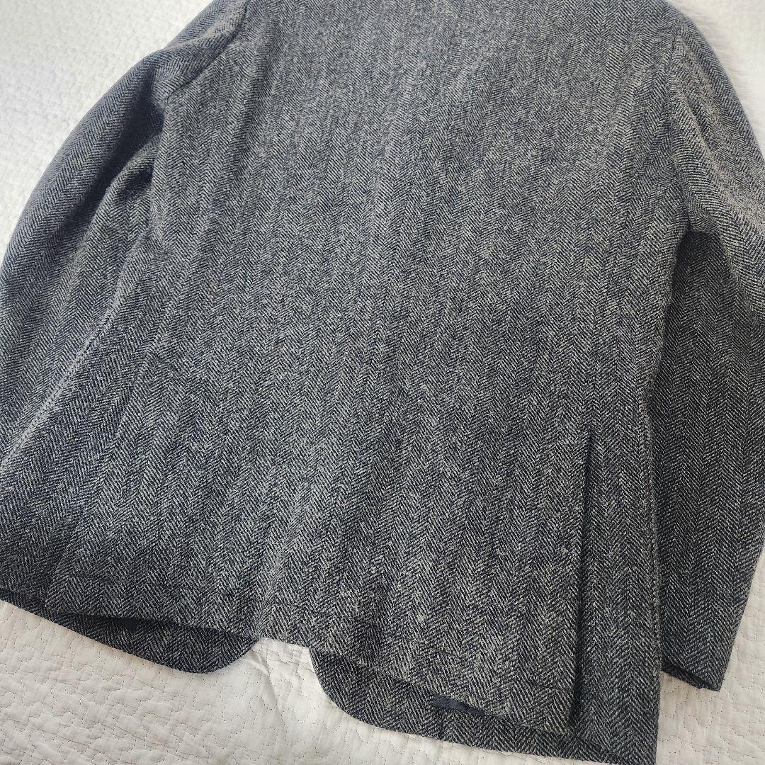 マーガレットハウエル　テーラードジャケット　ヘリンボーン　メンズ　上着