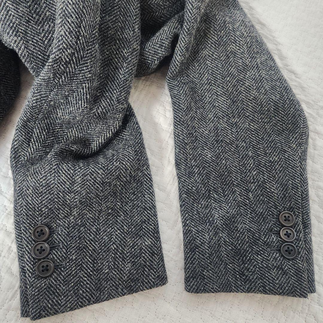 マーガレットハウエル　テーラードジャケット　ヘリンボーン　メンズ　上着