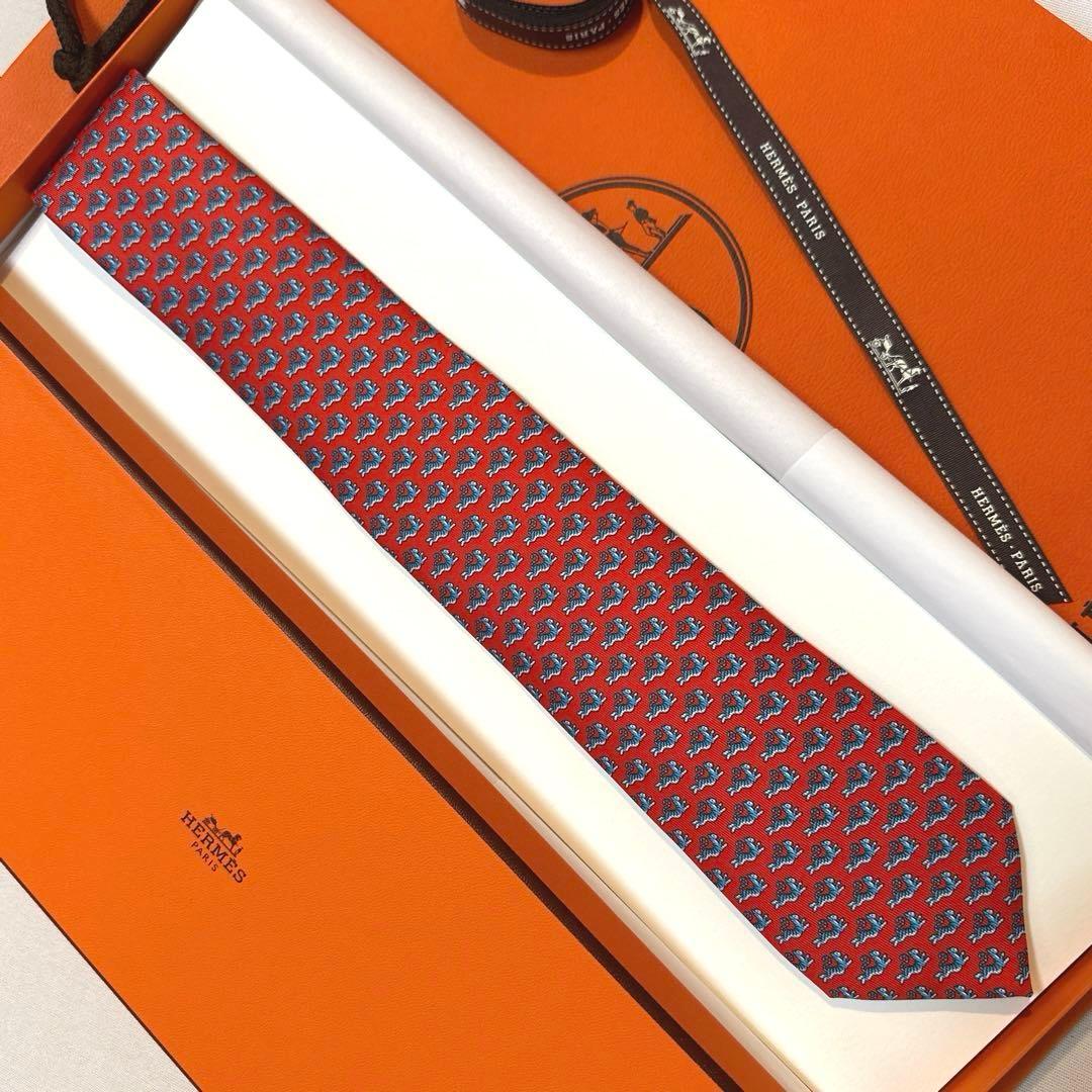 専用です。　　エルメス ネクタイ《ハッピー・タイガー》新品 未使用
