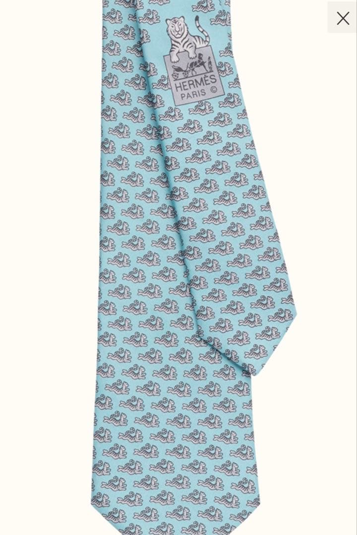 専用です。　　エルメス ネクタイ《ハッピー・タイガー》新品 未使用