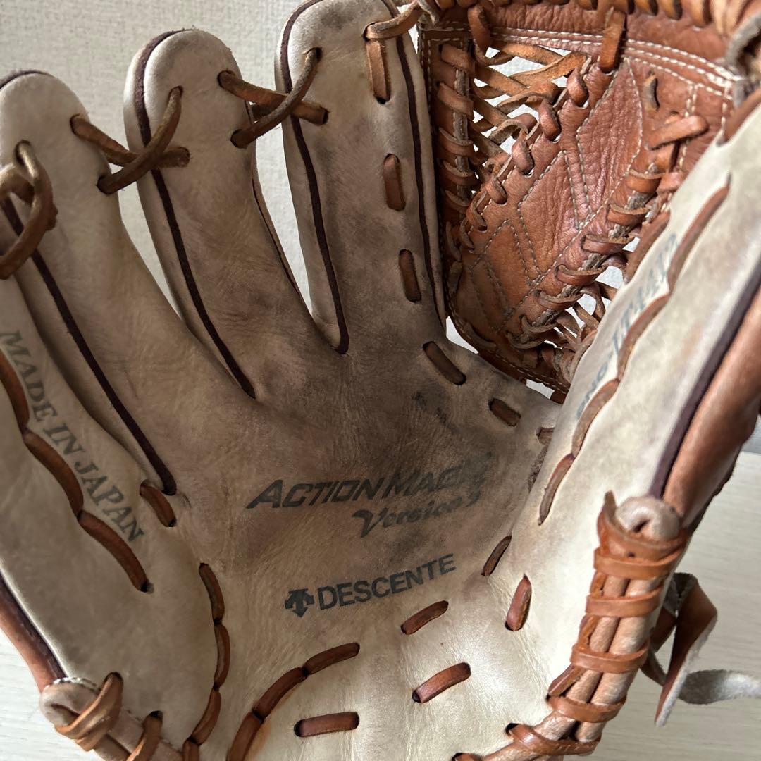 デサント　レア　左利き用グローブ　軟式用