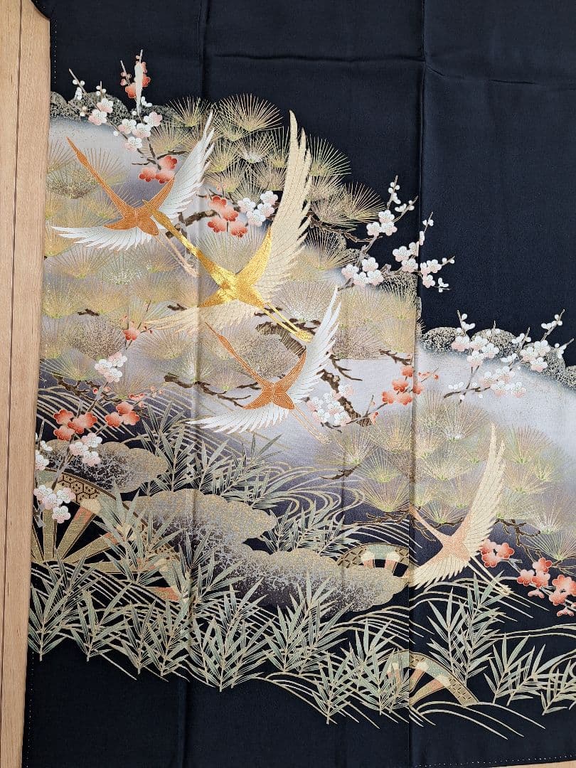 着物リメイクワンピース3661