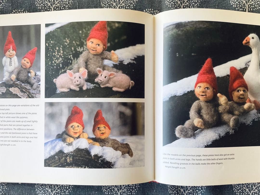 Pixie felt 　【貴重】ニードル　フェルト針を使ったピクシーフェルト