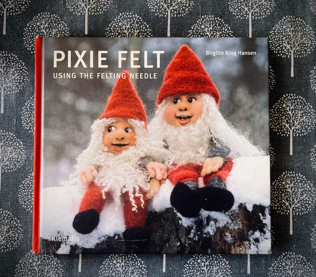 Pixie felt 　【貴重】ニードル　フェルト針を使ったピクシーフェルト