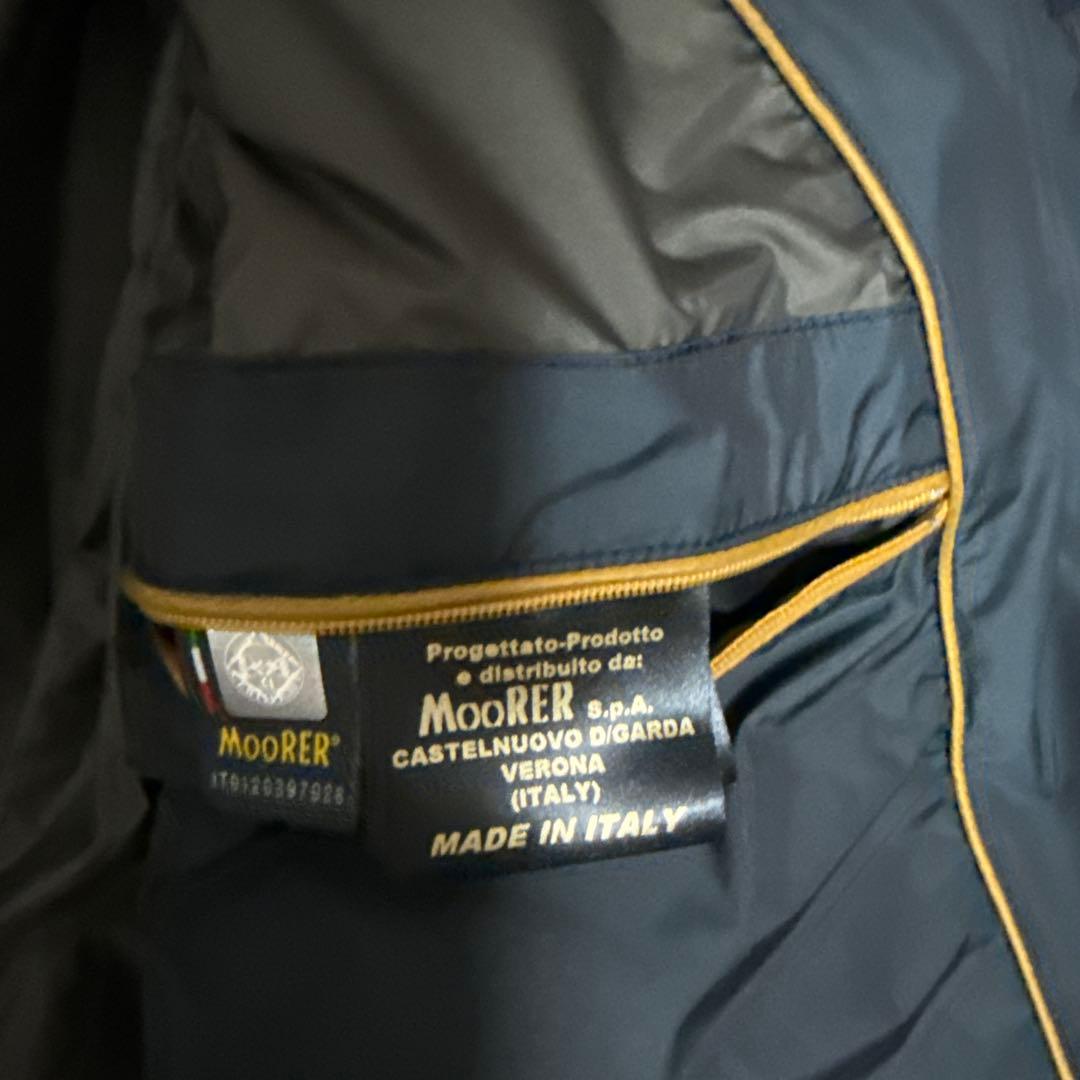 r*u様 Moorer ネイビー チェスターコート　サイズ50 ネイビー