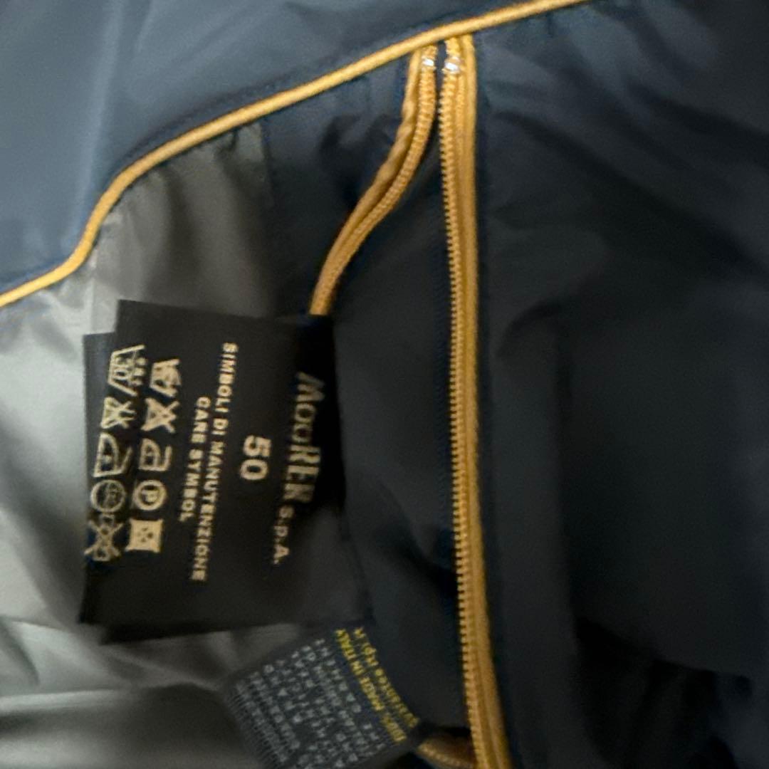 r*u様 Moorer ネイビー チェスターコート　サイズ50 ネイビー