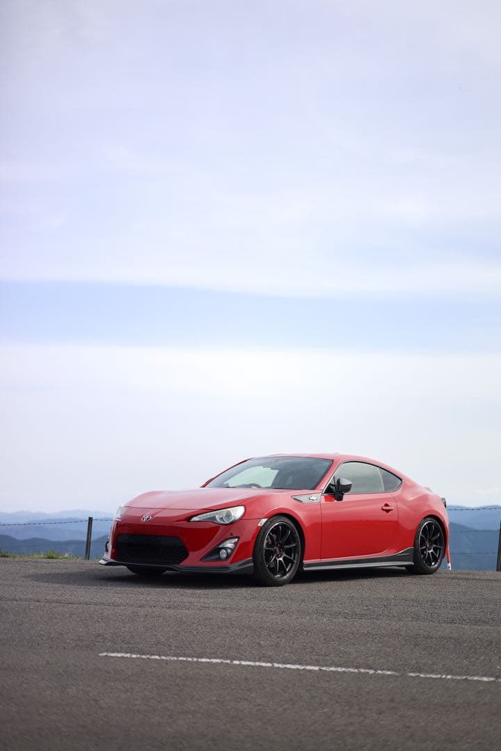 最終値下げ☆トヨタ86前期カーボンフロントスポイラー