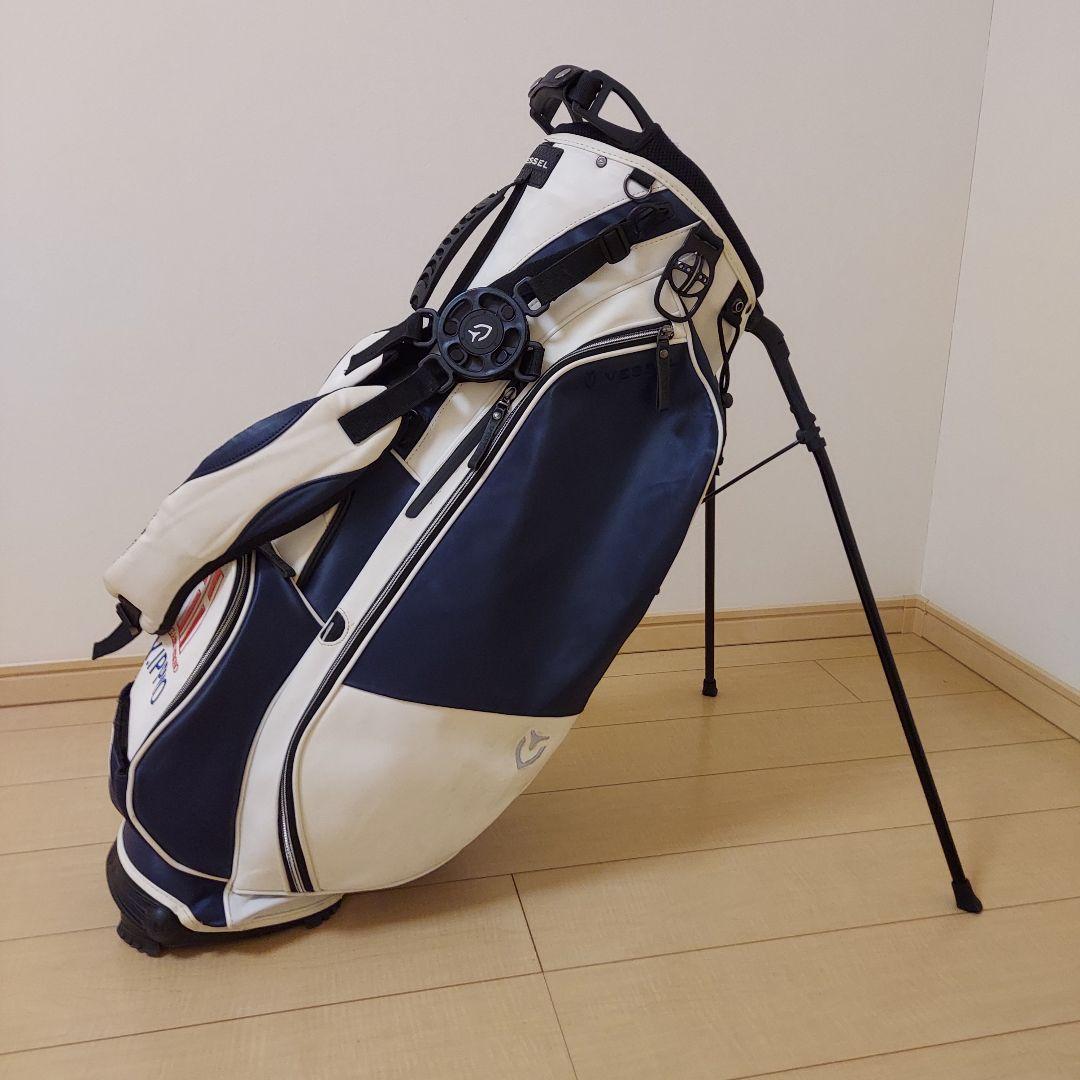 Vessel ベゼル キャディバック 軽量 スタンド ★東広野倶楽部限定モデル