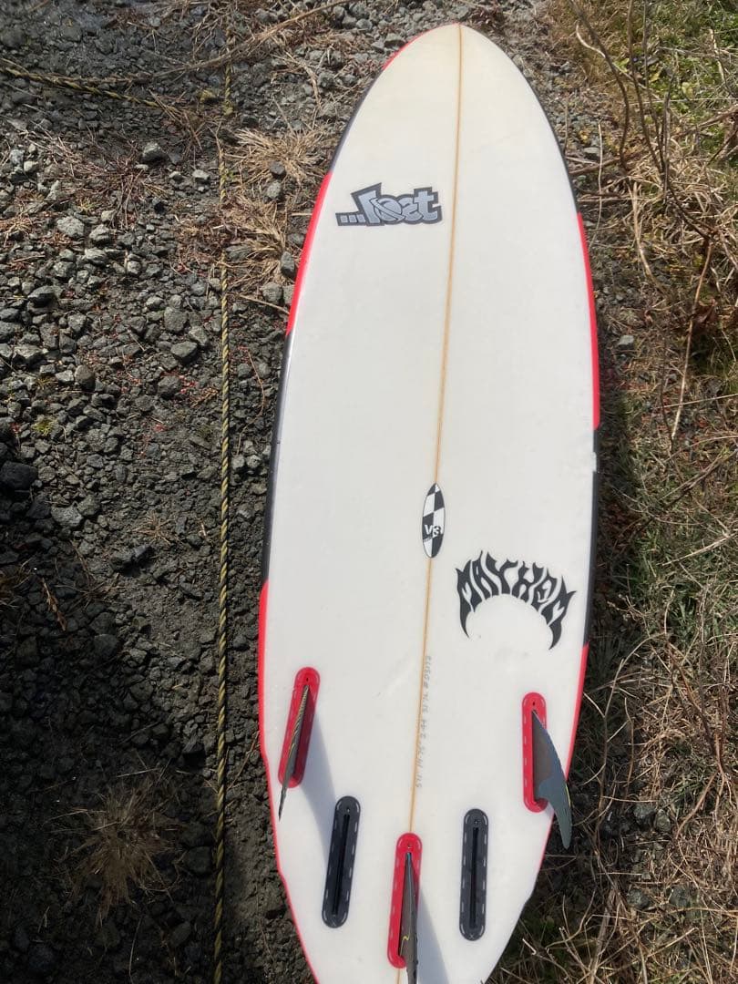 Lost mayhem ショートボード レッド/ブラック　5.11 31.7L