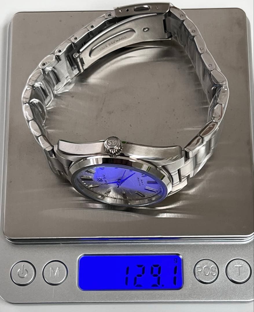 ^_^*様 シルバーホワイトダイヤル カスタムMOD VH31/クォーツ