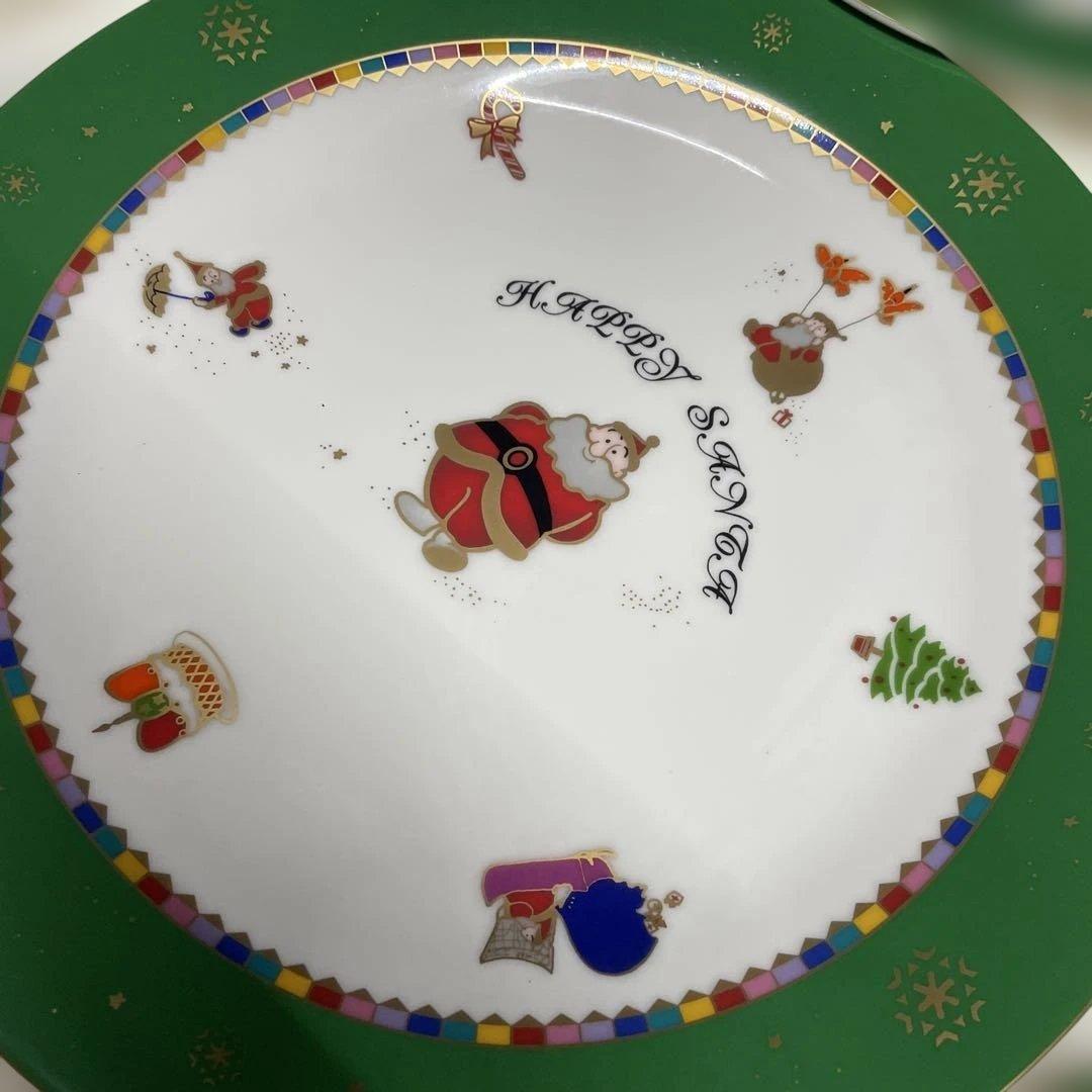 デッドストック❤️アンティークTACHIKICHIクリスマスパーティー皿7枚セット