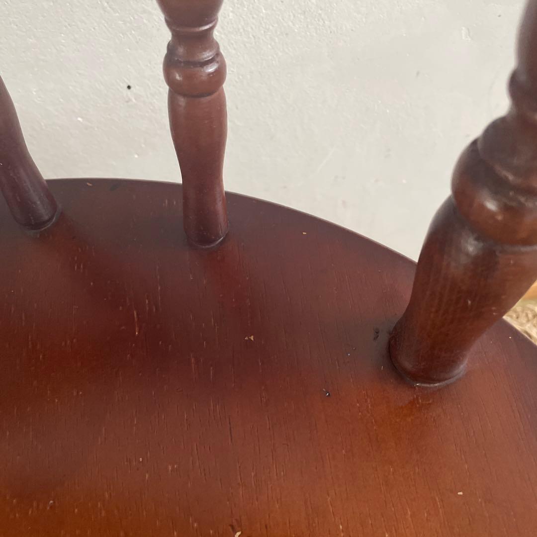 ①ミキモク　ウィンザーチェア　ダイニングチェア　レトロ　アンティーク