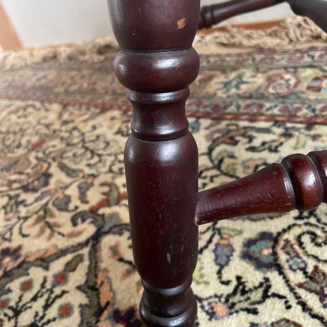 ①ミキモク　ウィンザーチェア　ダイニングチェア　レトロ　アンティーク