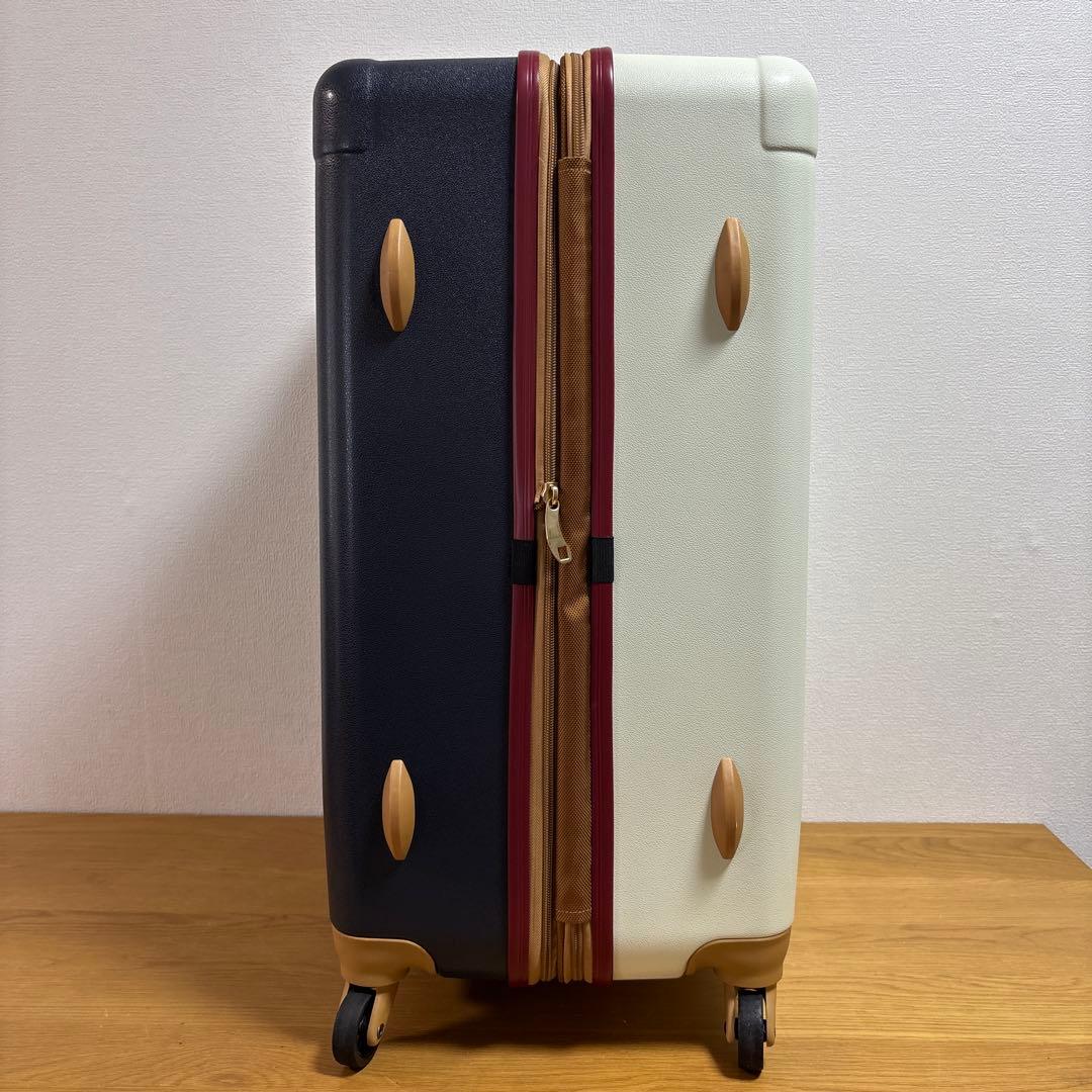 moz(モズ)キャリーケース　スーツケース 北欧　69-76L ファミリー