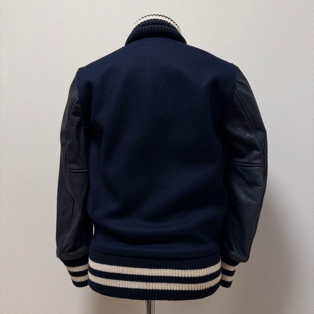 SKOOKUM アワードジャケット　スタジャン　USA製　ネイビー　タグ付き　S