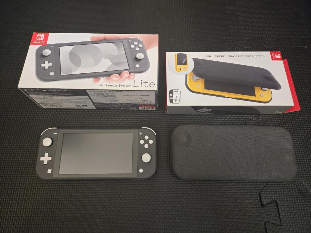 Nintendo Switch Lite グレー（動作確認済み）+おまけ