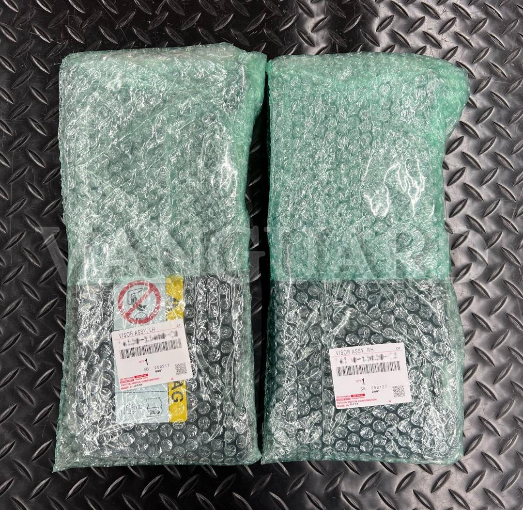 【新品】レクサスIS サンバイザー 左右 純正 流用 カードホルダー付