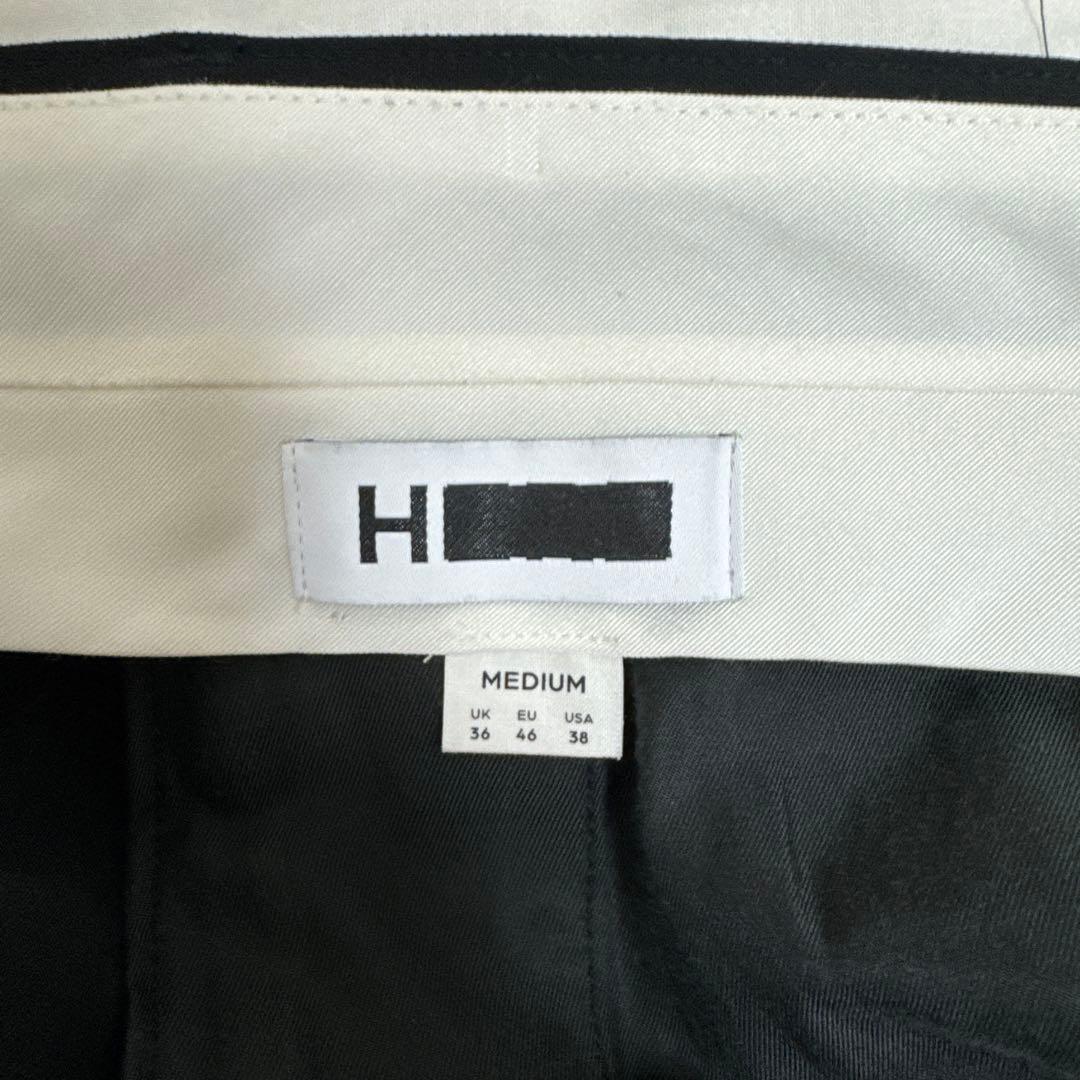 H beauty&youth ダブルクロス フレアパンツ