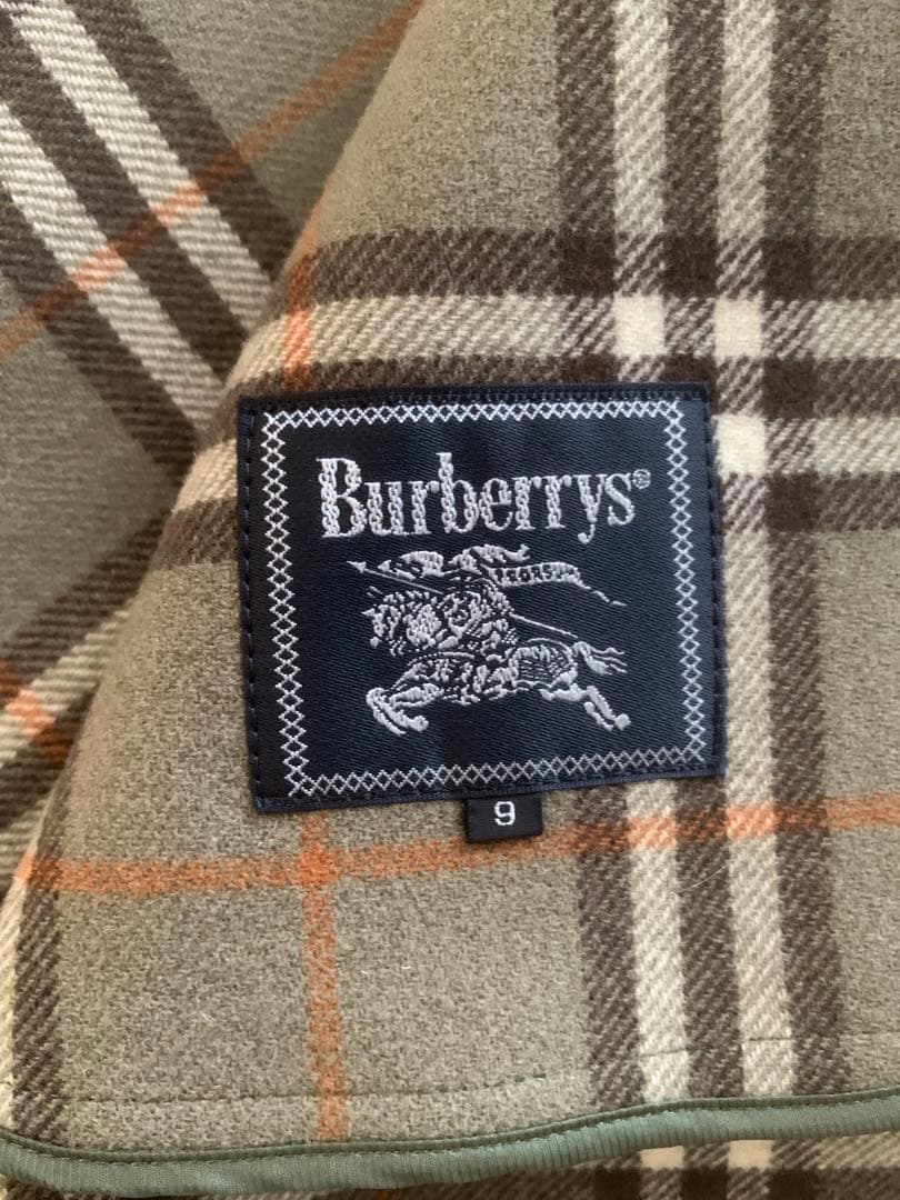 Burberrys ピーコート　ウール カシミア混　ビンテージ　サイズ9
