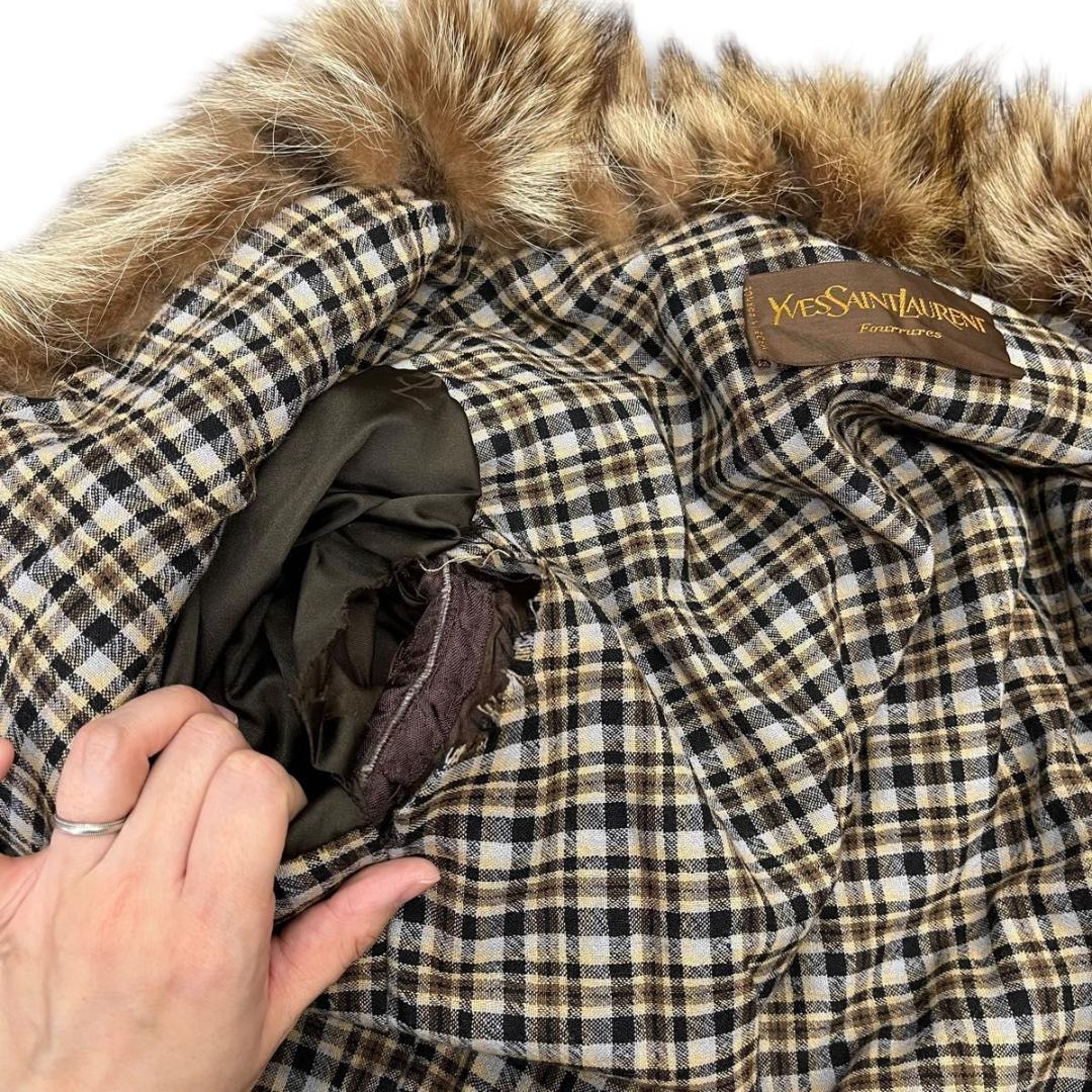 YSL イブサンローラン ファーコート コート 毛皮コート