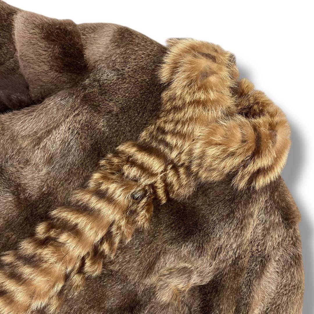 YSL イブサンローラン ファーコート コート 毛皮コート