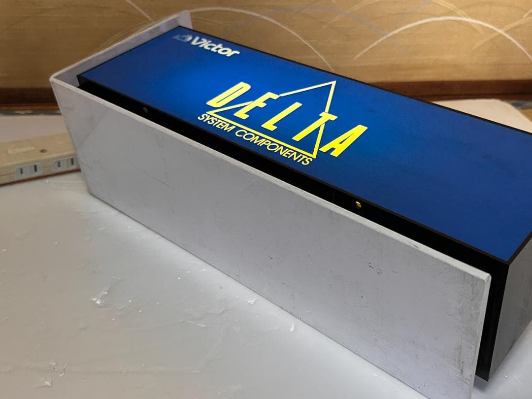 か*ー様 当時物　Victor DELTA　店頭ディスプレイライト