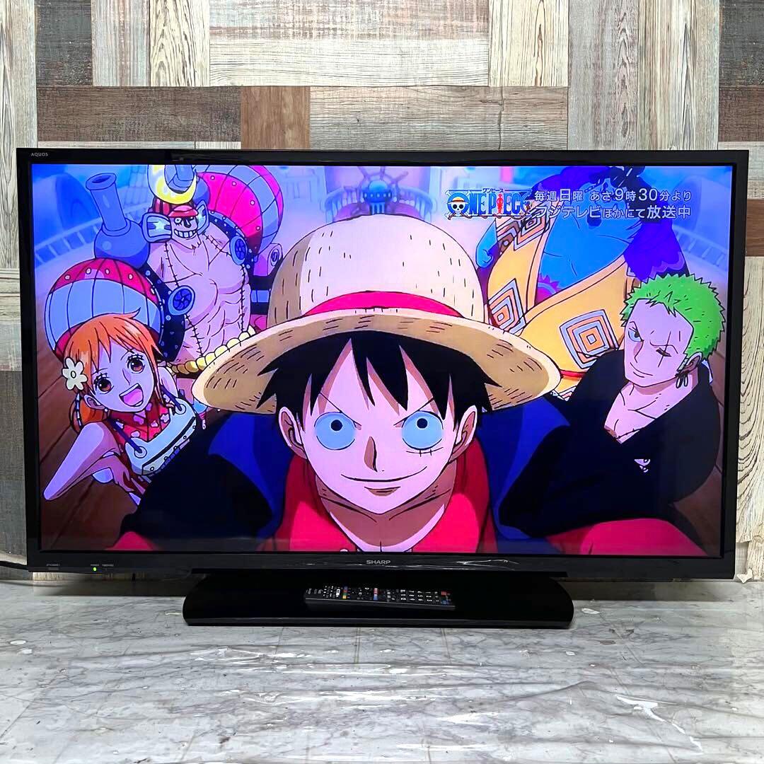 全国送料込❣️シャープ40型テレビ Wチューナ外付HDD裏録画2T-C40AE1