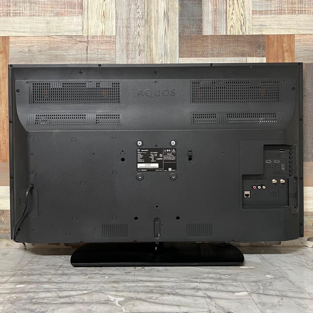 全国送料込❣️シャープ40型テレビ Wチューナ外付HDD裏録画2T-C40AE1