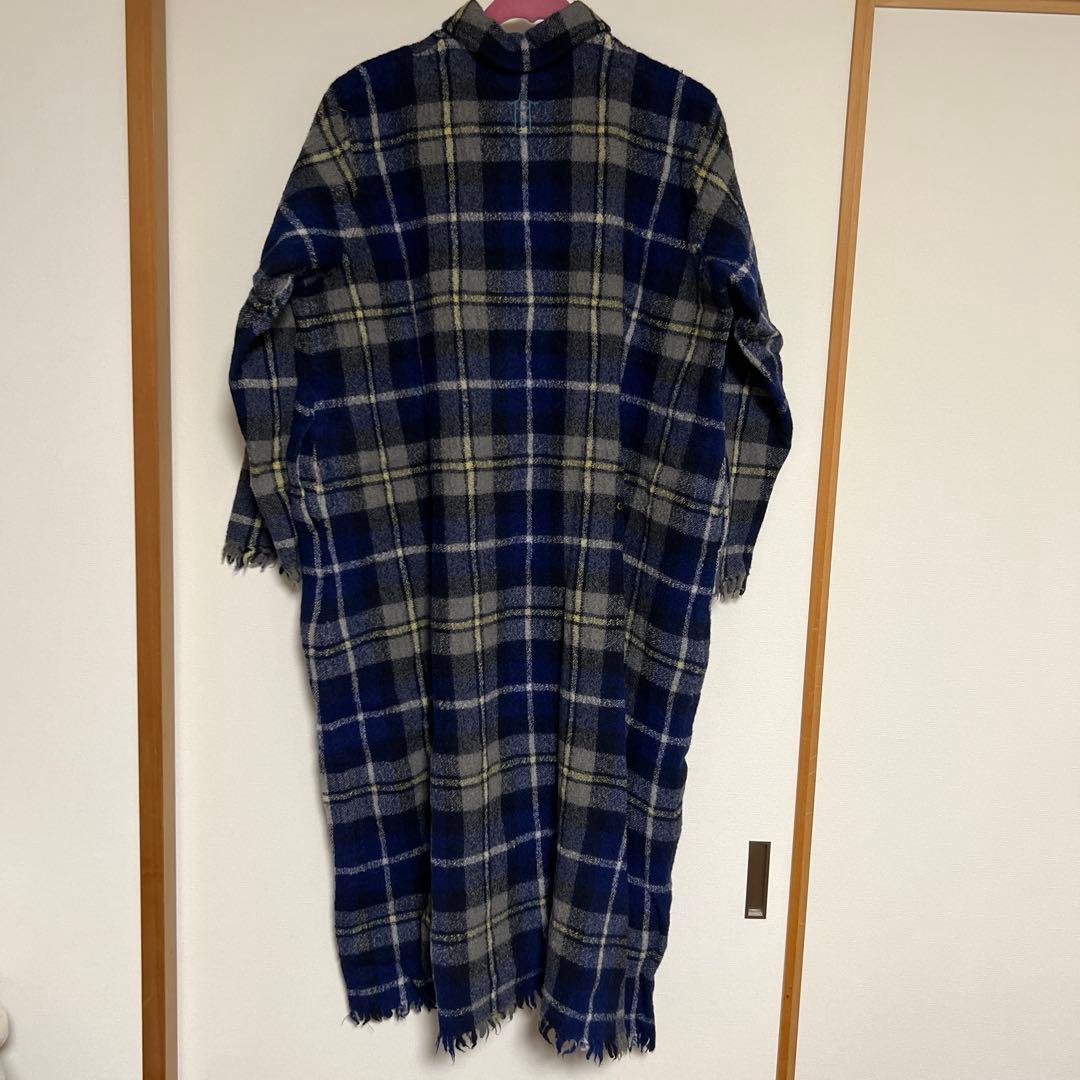 45rインドメリノ縮絨のドレス