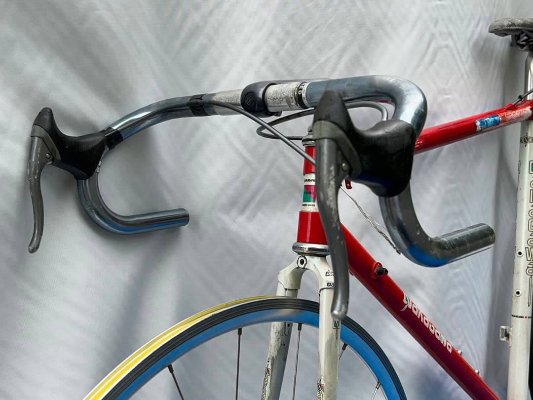 NAKAGAWA ナカガワ クロモリロード ビンテージ 52 赤/白 現状渡し