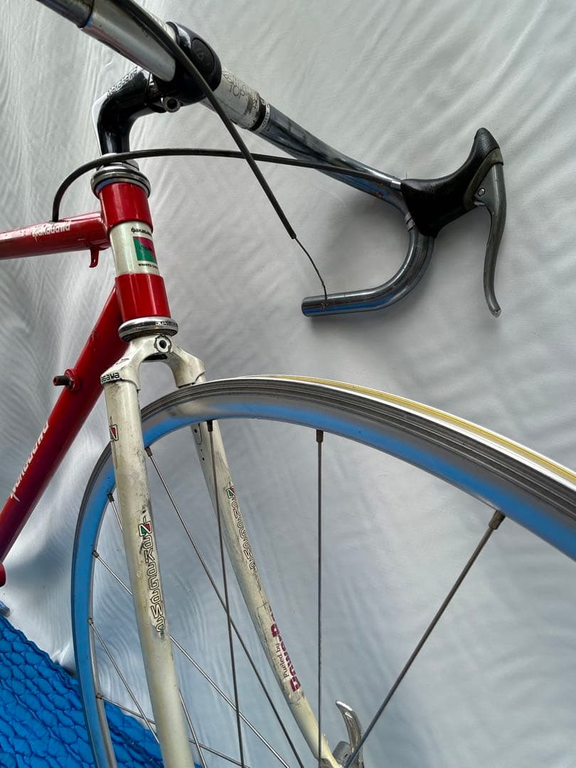 NAKAGAWA ナカガワ クロモリロード ビンテージ 52 赤/白 現状渡し