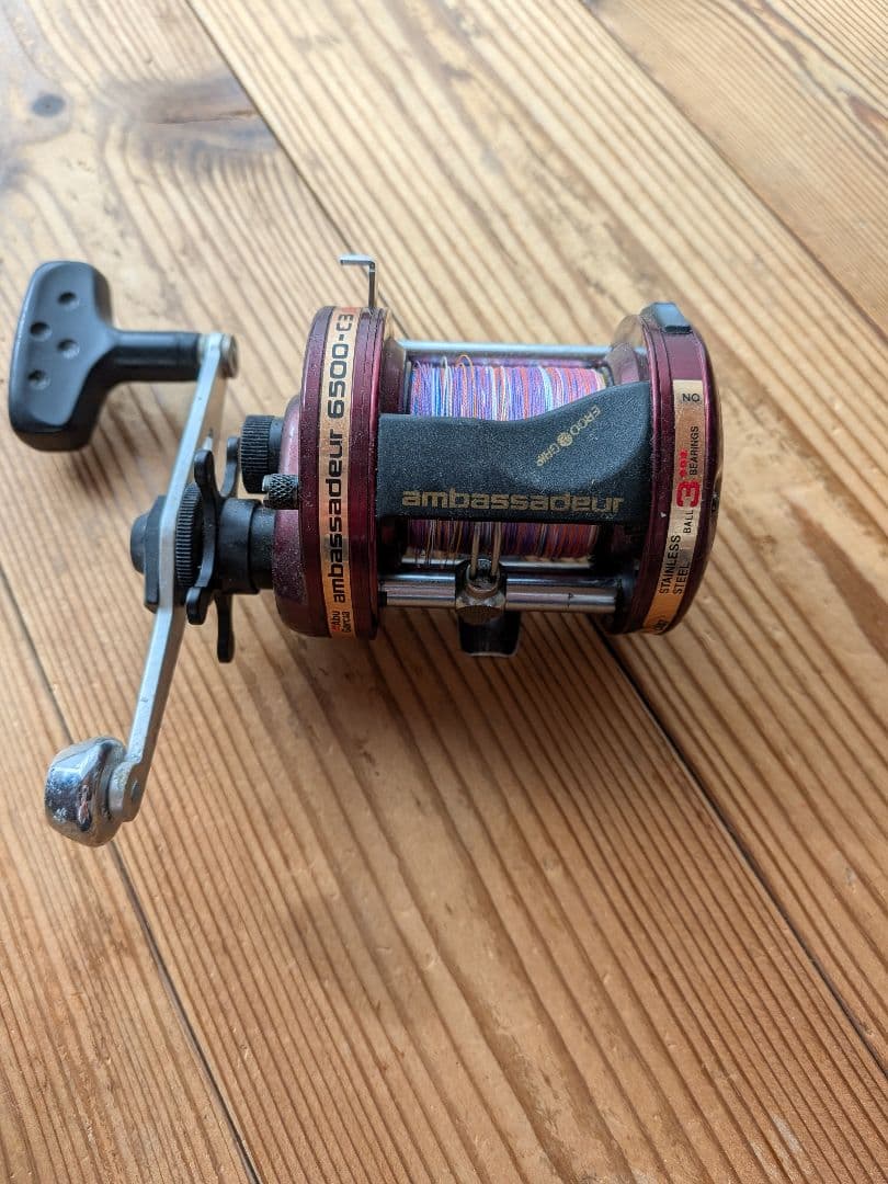 アンバサダー6500−C3 2.SPEED リール