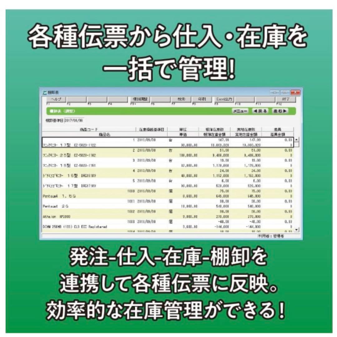 販売管理ソフト 販売王22販売・仕入・在庫インボイス制度対応版｜パッケージ版