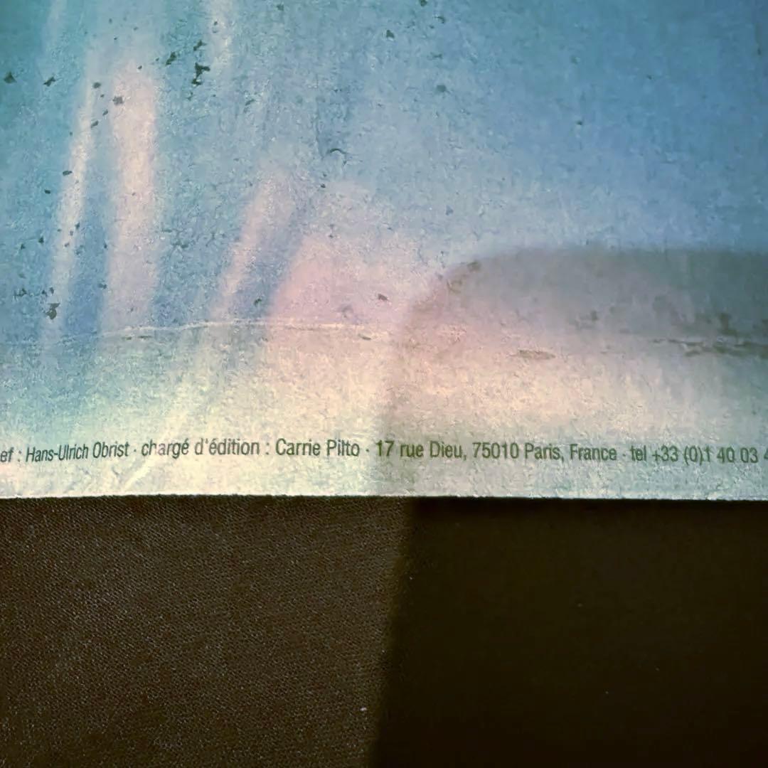 2000年発行 美品Roni Horn アート新聞 ポスターAgnès b.