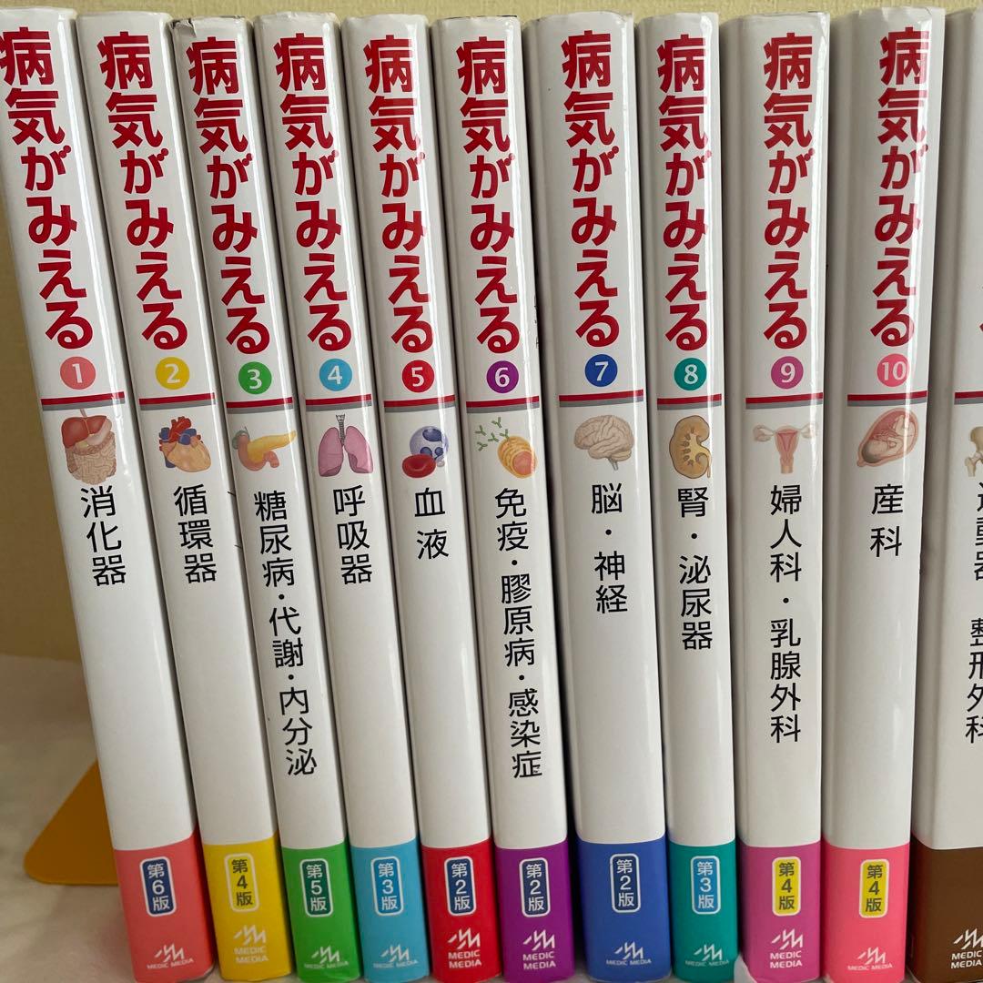 病気がみえるvol.11セット+薬がみえるvol.1