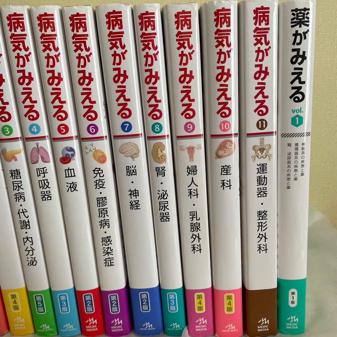 病気がみえるvol.11セット+薬がみえるvol.1