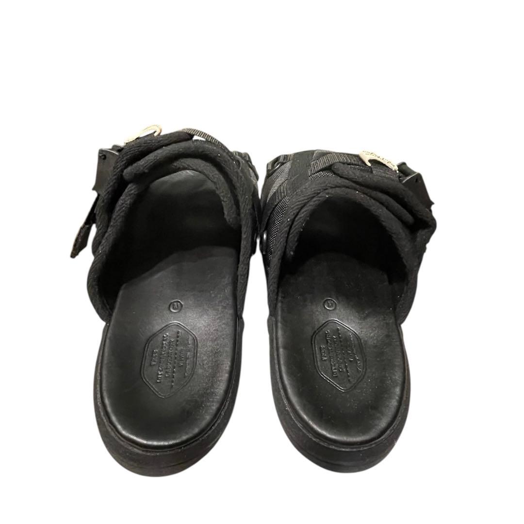 visvim CHRISTO 2-TONE ブラック クリスト サンダル