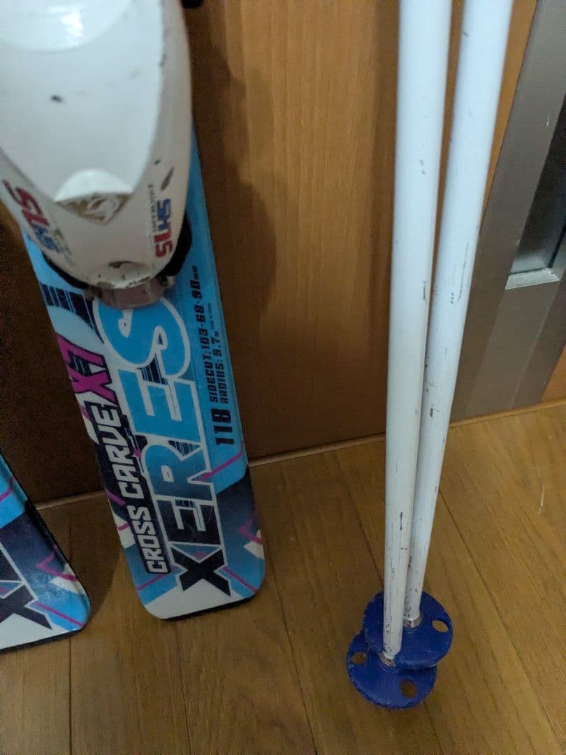 子供用　スキーセット　板118センチ　ブーツ22.5センチ