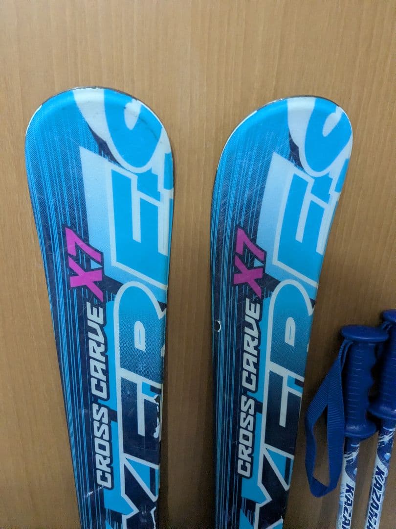 子供用　スキーセット　板118センチ　ブーツ22.5センチ