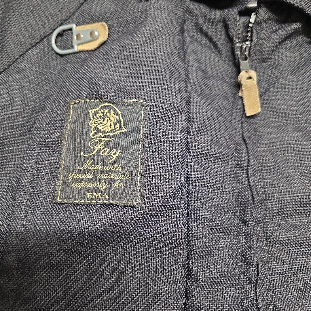 Euroユーロ　80s FAY フェイ　EMA ファイヤーマンJKTショート丈